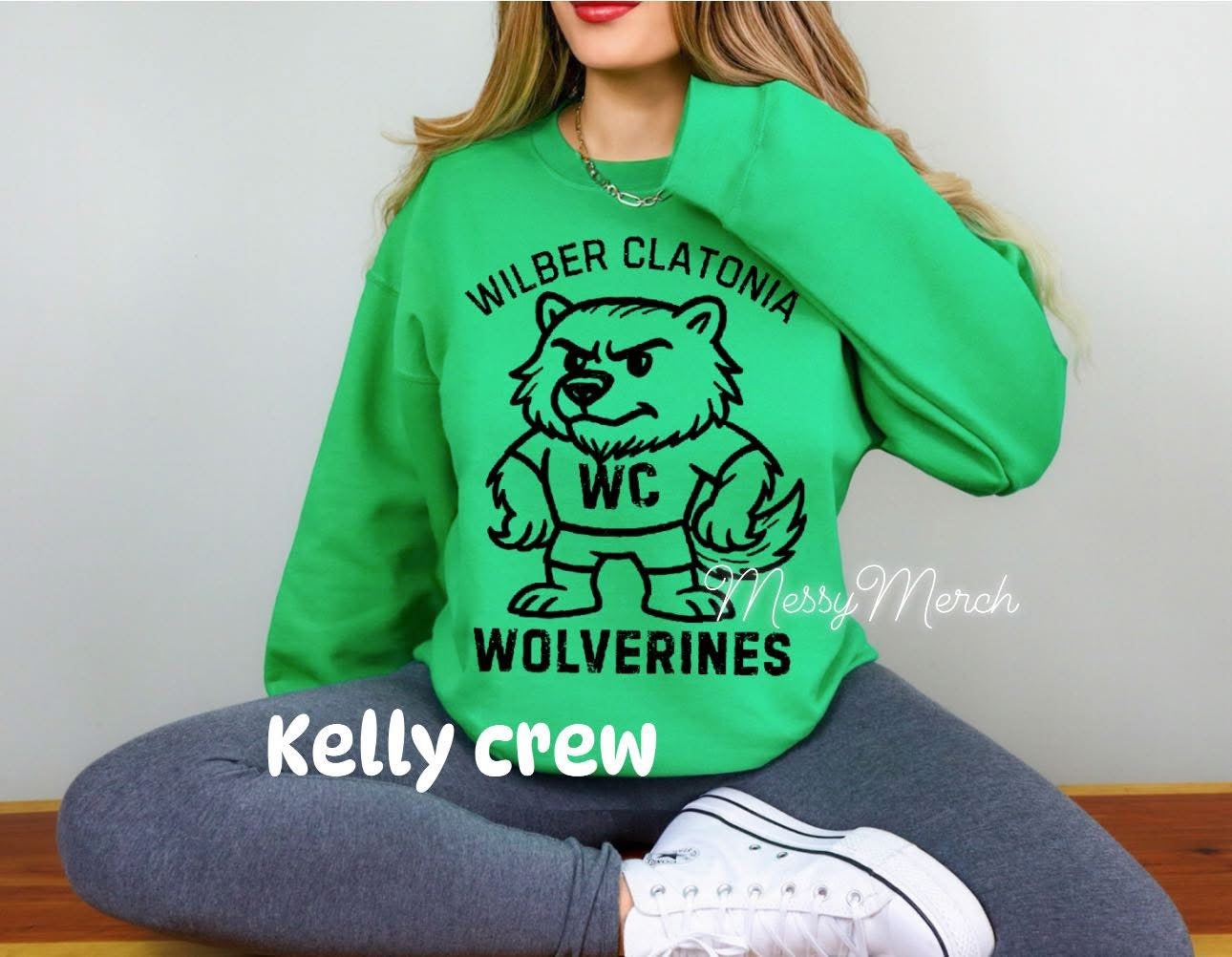 WC mascot Comfort Colors sweatshirt