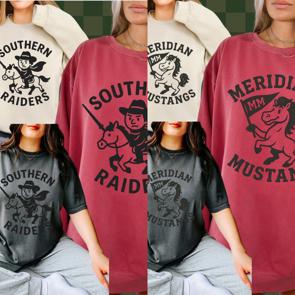 Retro mascot Comfort Colors Tee