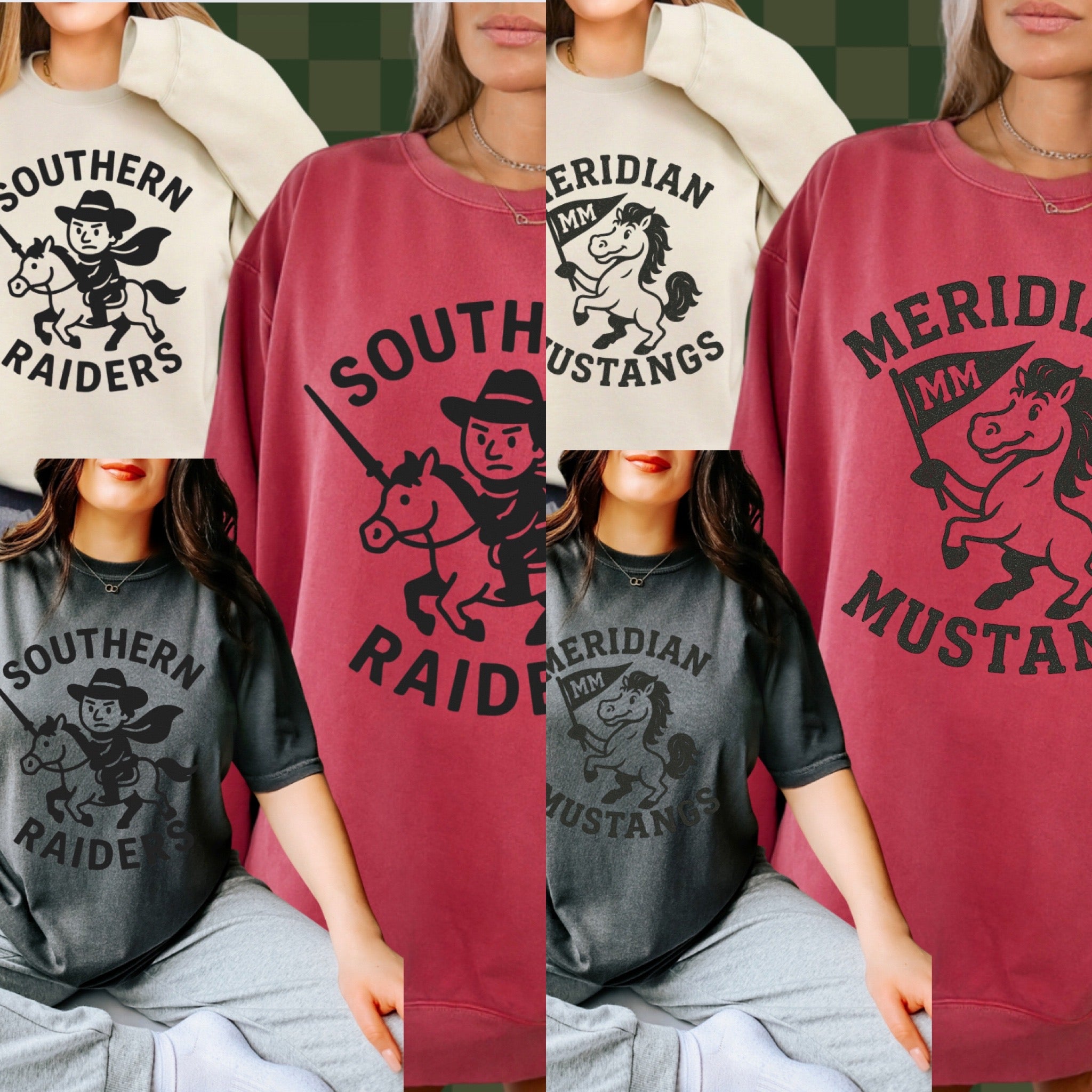 Retro mascot Comfort Colors Tee