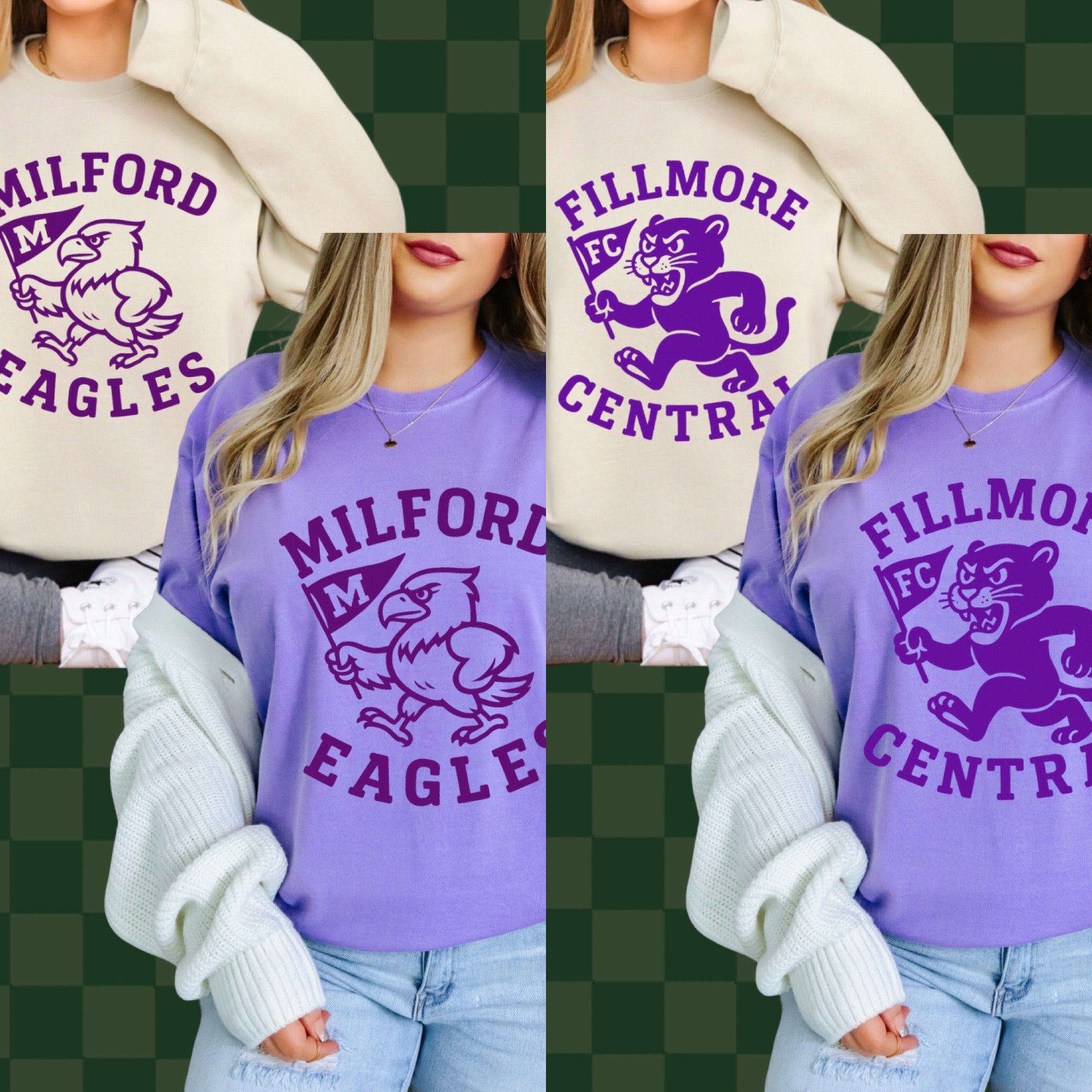 Retro Mascot CC Sweatshirt