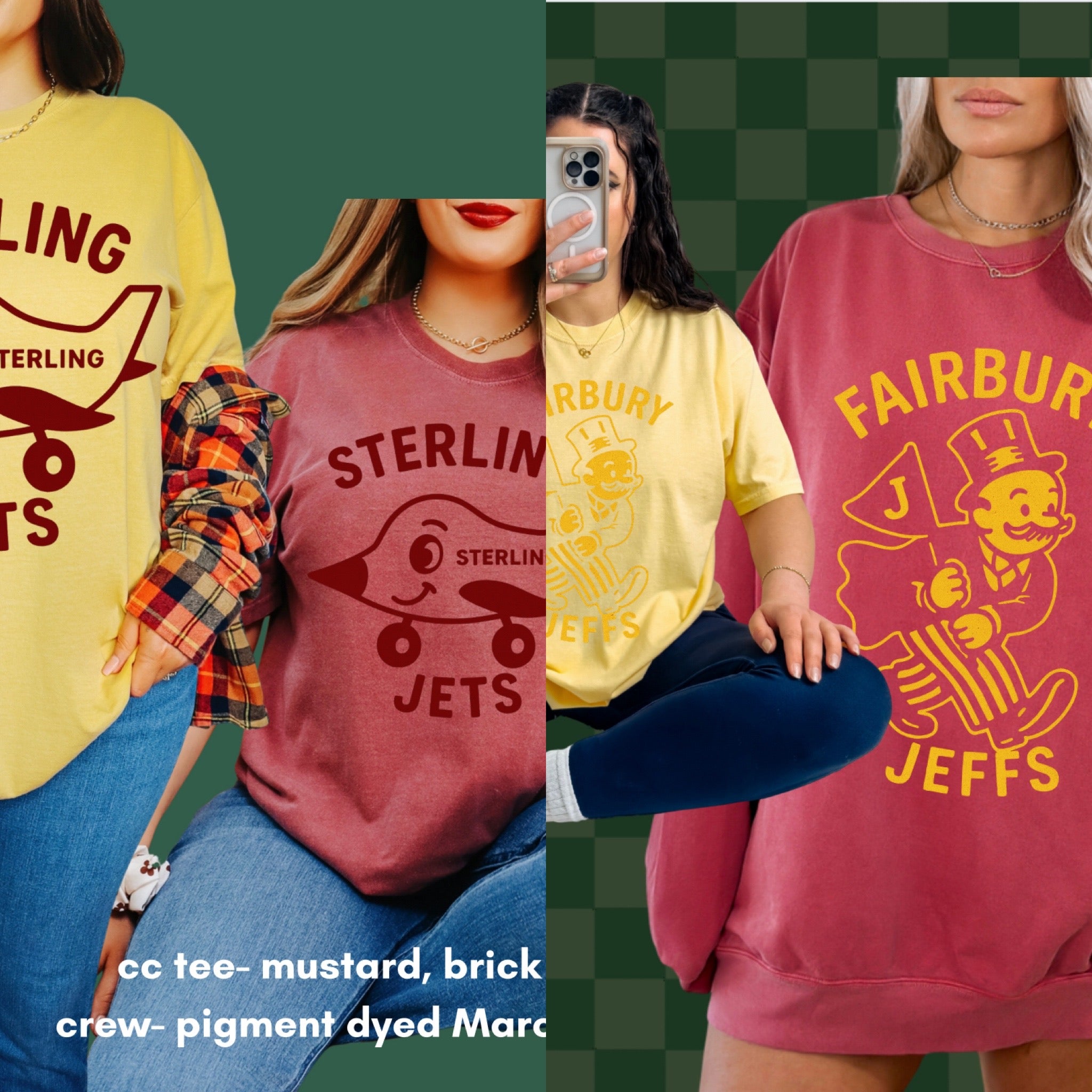 Retro Mascot Softstyle Sweatshirt