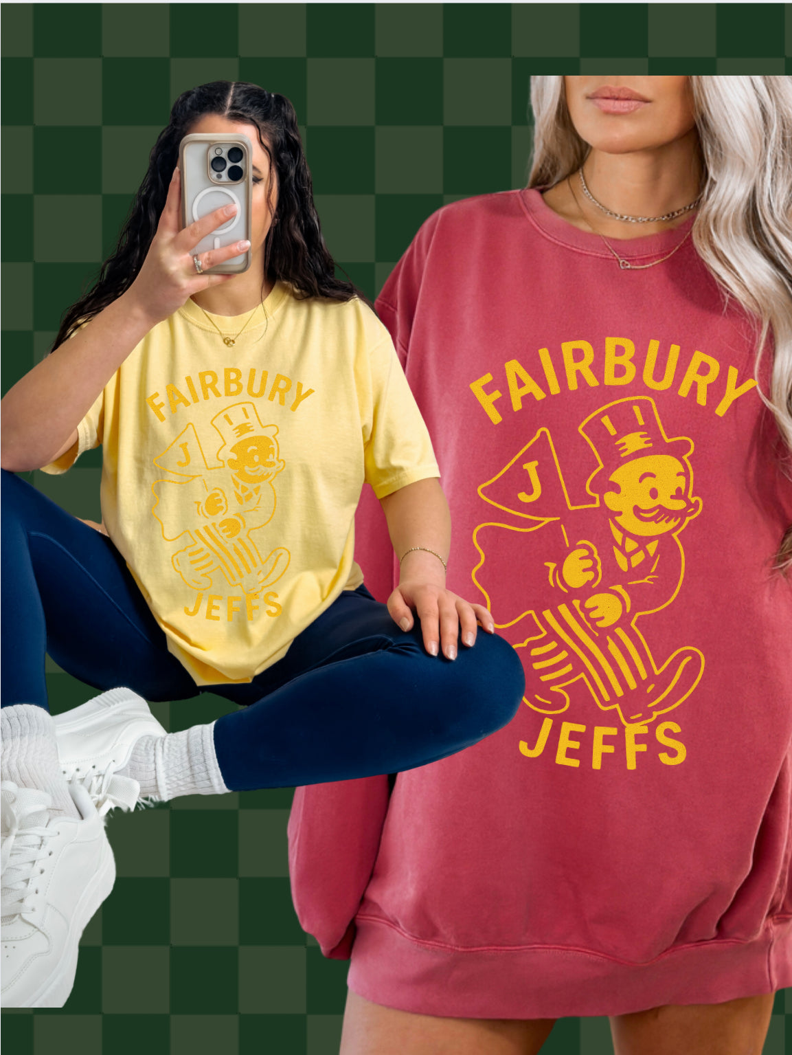 Retro Mascot Softstyle Sweatshirt